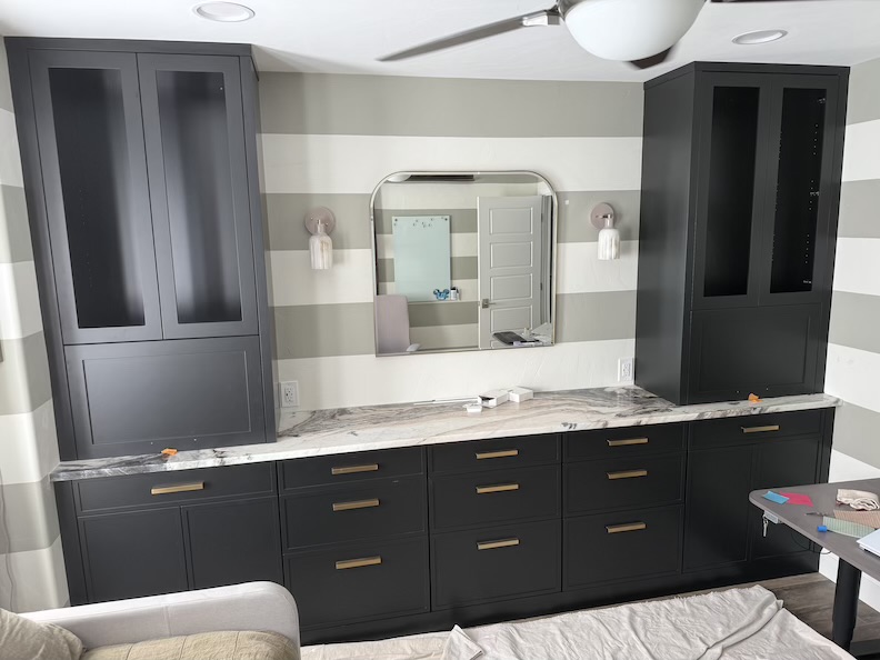 Black file Bases and Countertop uppers